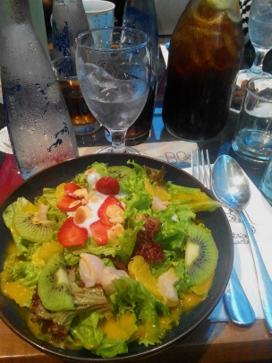 Hanami Mango Salad (Private Photo by Writer)